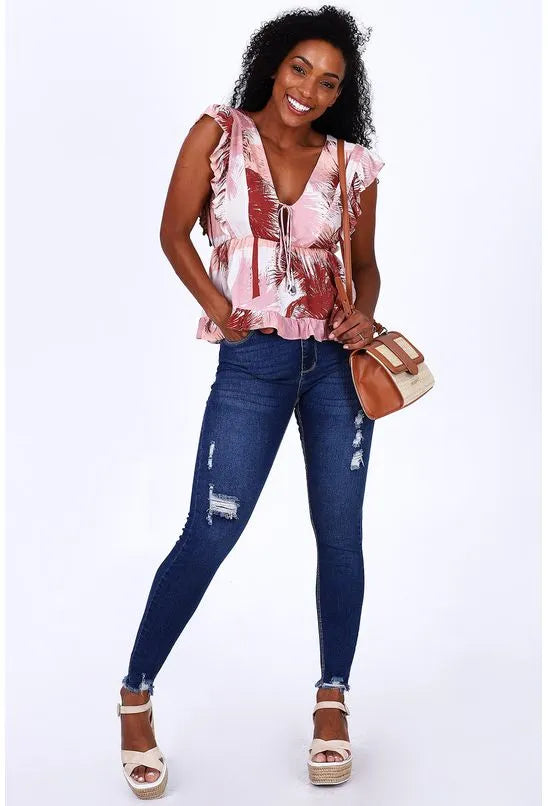 BLUSA BABADOS COQUEIROS ALL IS LOVE