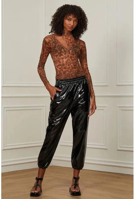 CALÇA LIKE LEATHER JOGGER ANIMALE JEANS
