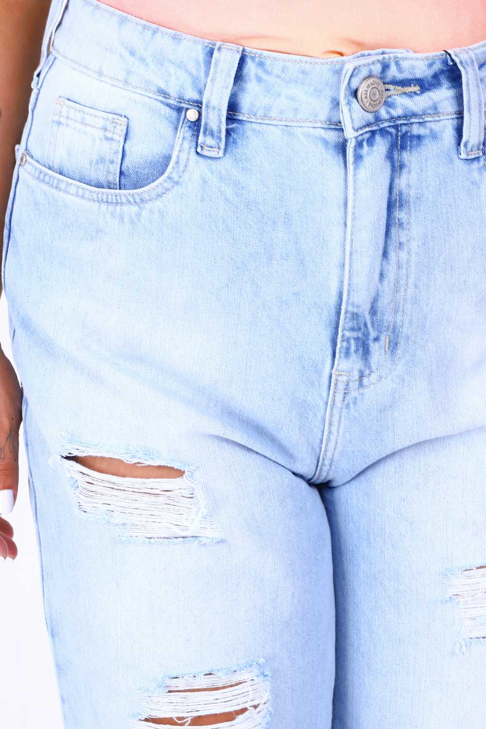 CALÇA BOYFRIEND DESTROYED ALL IS LOVE