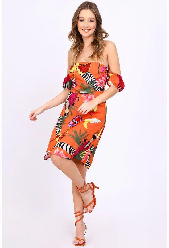 VESTIDO CURTO COM BOLSO MERCATTO