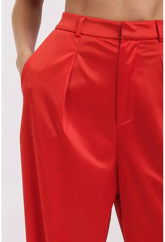 CALÇA RETA ALFAIATARIA VERMELHO LABRAVA