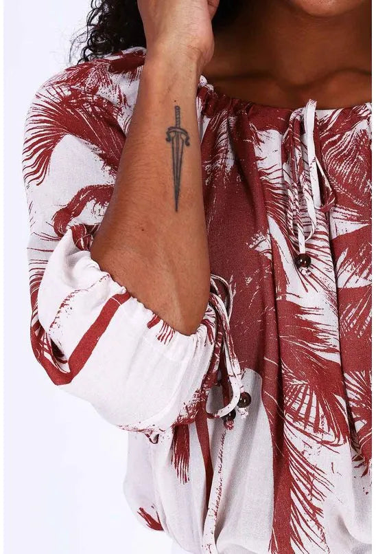 BLUSA AMPLA COQUEIROS ALL IS LOVE