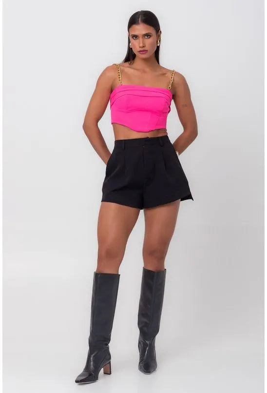 BLUSA CROPPED DEGRAUS PINK LABRAVA