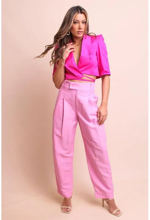 BLAZER OPEN - ROSA