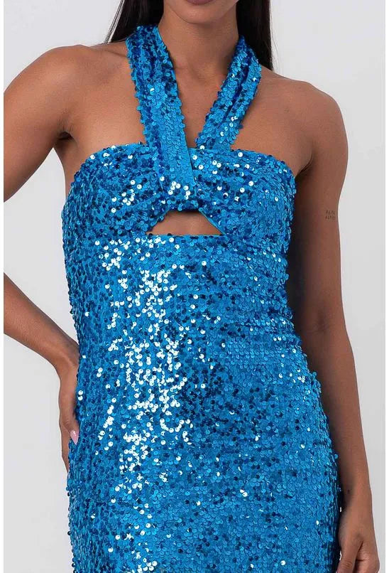 VESTIDO PAETÊ COLCCI