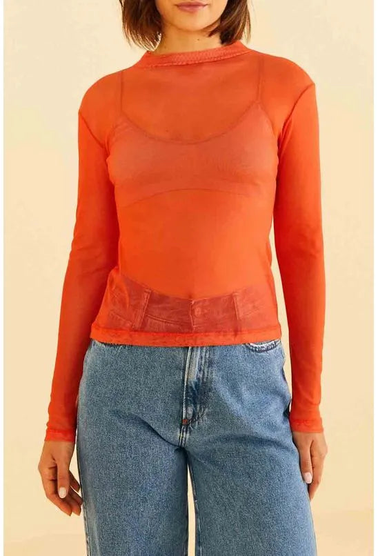 BLUSA GOLA TULE FARM