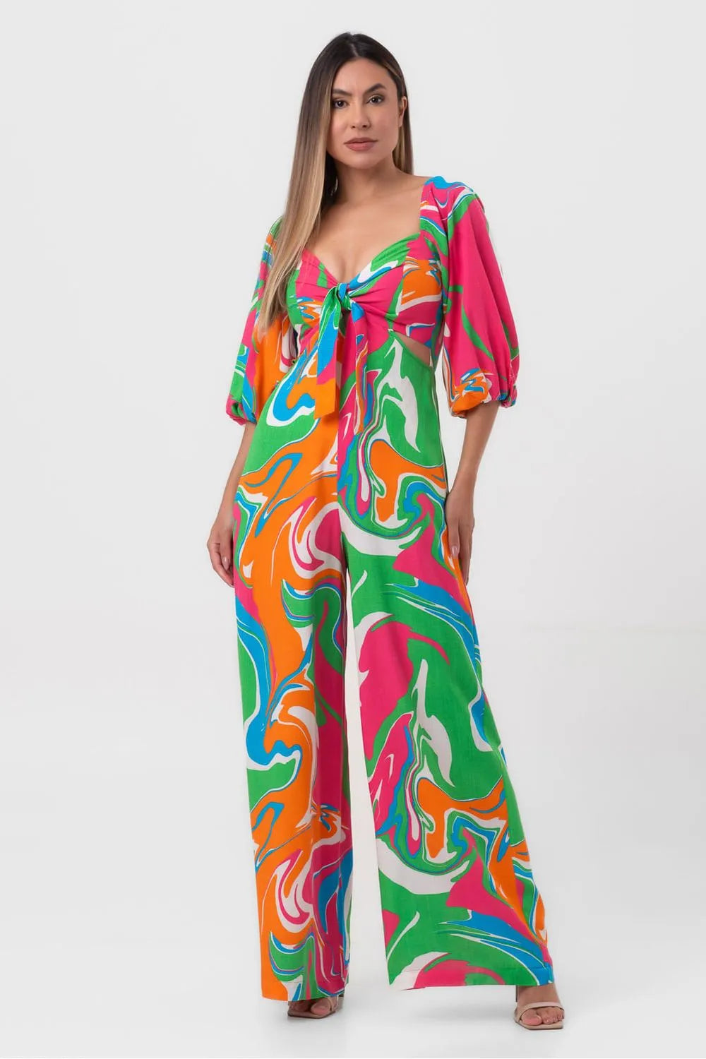 MACACÃO PANTALONA CINESIA POP PEQUIÁ