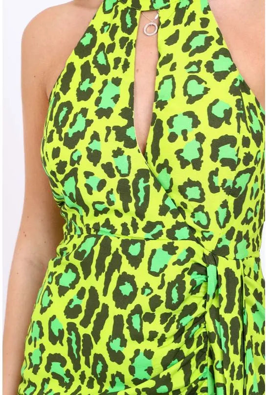 VESTIDO CURTO ONÇA ALL IS LOVE