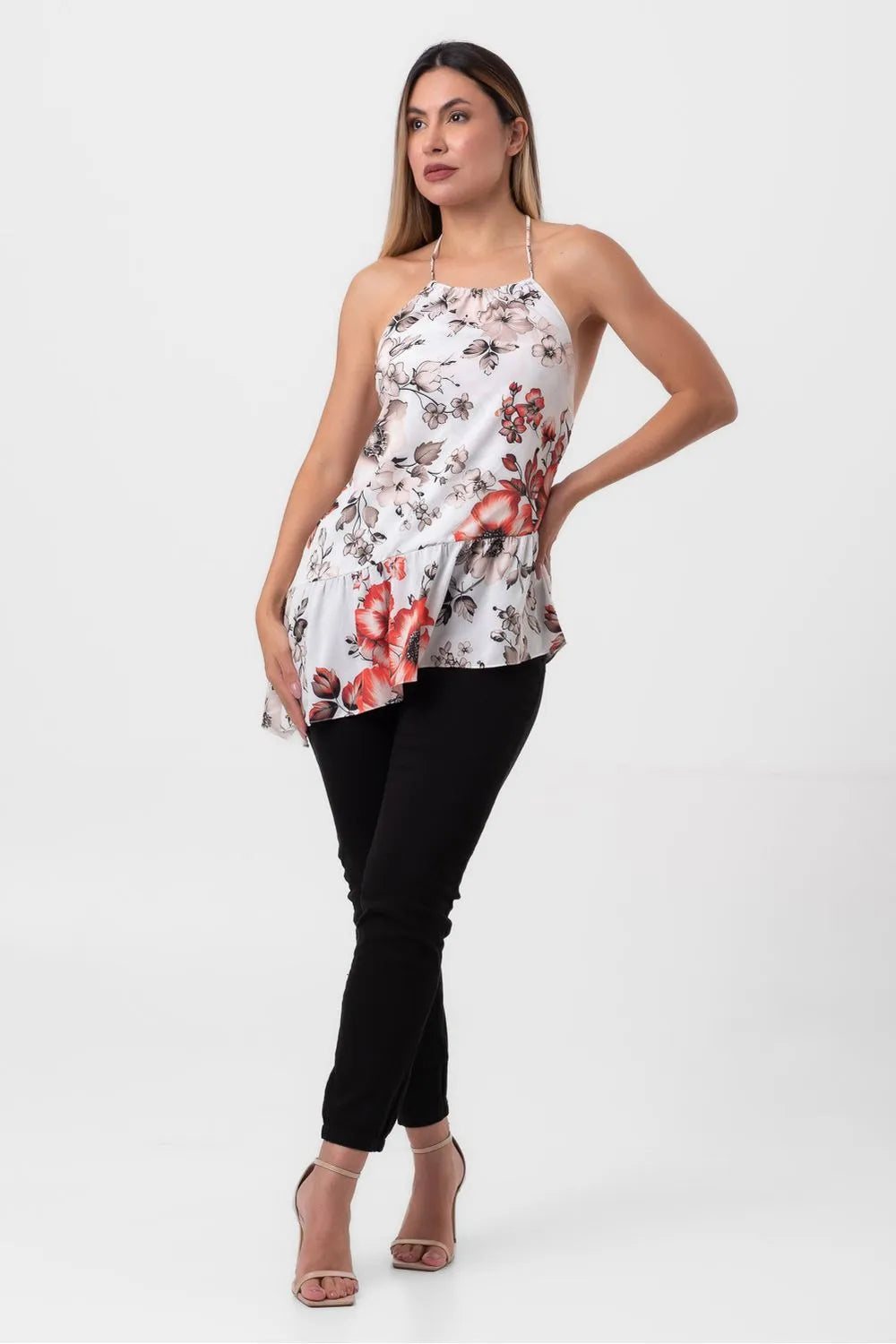 BLUSA PONTA FRENTE ÚNICA GÉRBERAS PEQUIÁ