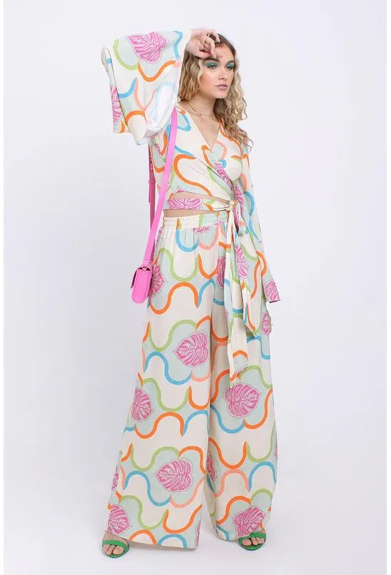 CALÇA PANTALONA JARDIM DO ÉDEN PEQUIÁ