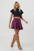 BLUSA CROPPED MOLETOM PRETA LABRAVA