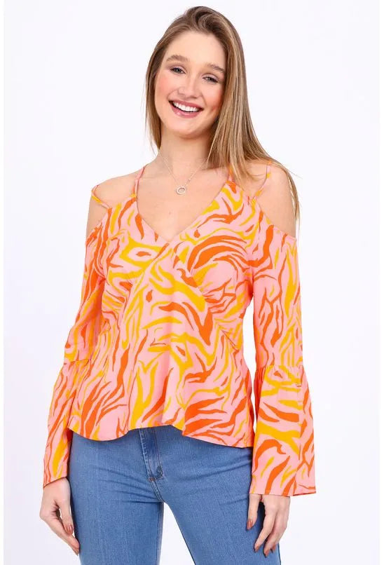 BLUSA AMPLA LISTRAS ALL IS LOVE