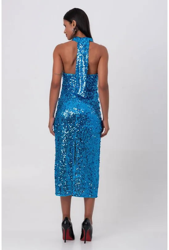 VESTIDO PAETÊ COLCCI