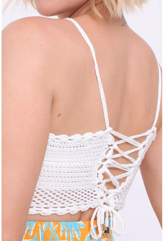 TOP TRICOT CROPPED LANÇA PERFUME