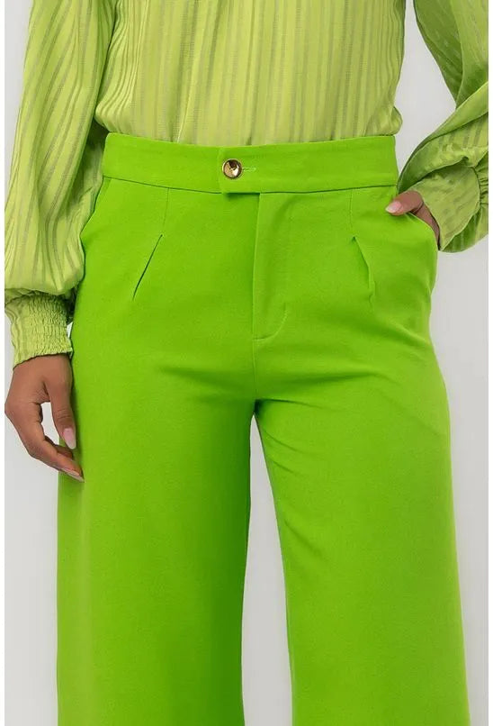 CALÇA ALFAIATARIA MAÇÃ VERDE LABRAVA