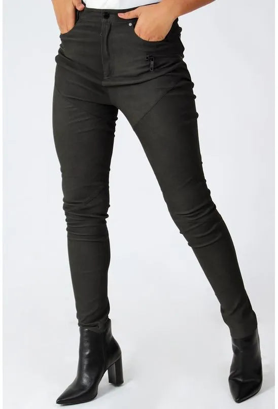 CALCA FIVE LEATHER JOHN JOHN