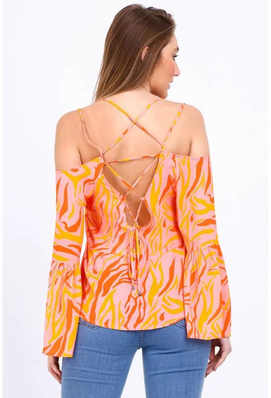 BLUSA AMPLA LISTRAS ALL IS LOVE