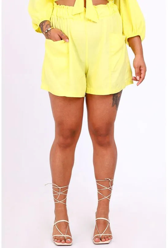 SHORT CLOCHARD COM BOLSO MERCATTO
