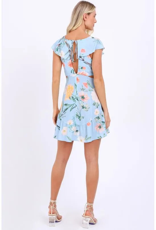 VESTIDO CURTO ROMANTIZAR PEQUIÁ