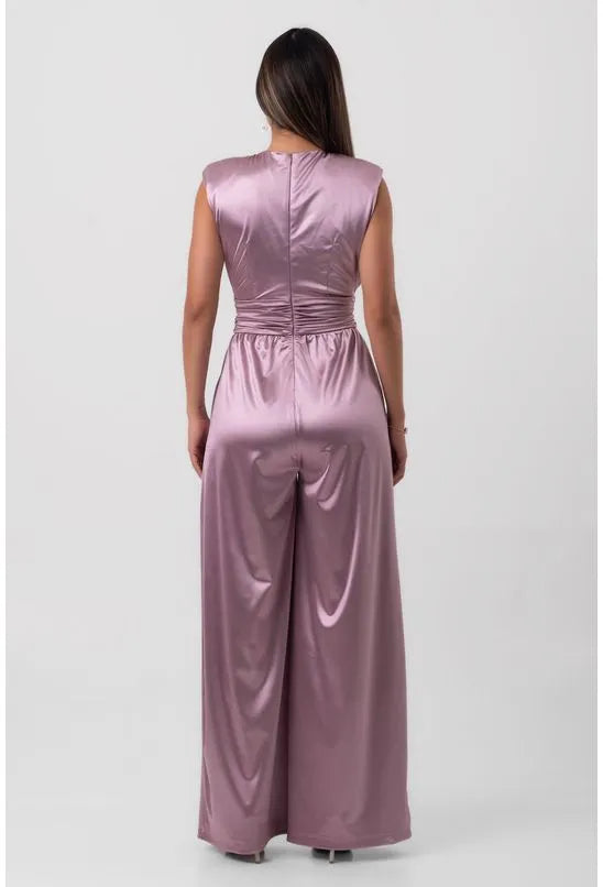 MACACÃO SATIN MUSCLE TEE ROXO LABRAVA