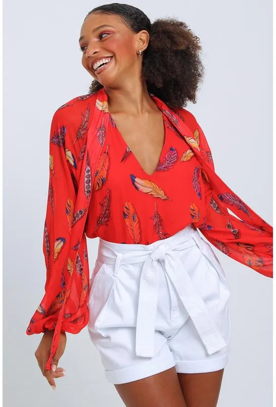 BLUSA ESTAMPADA FORUM