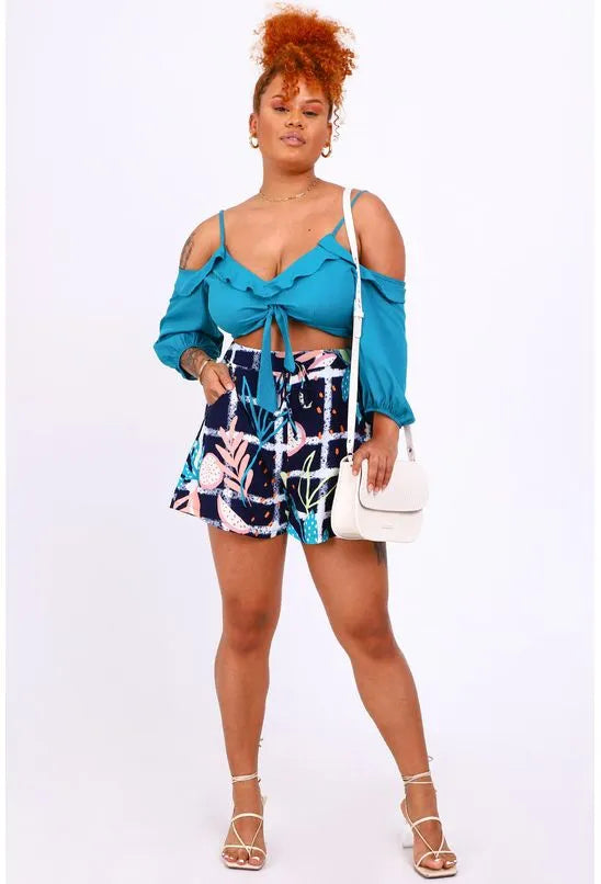 CROPPED BABADO MERCATTO