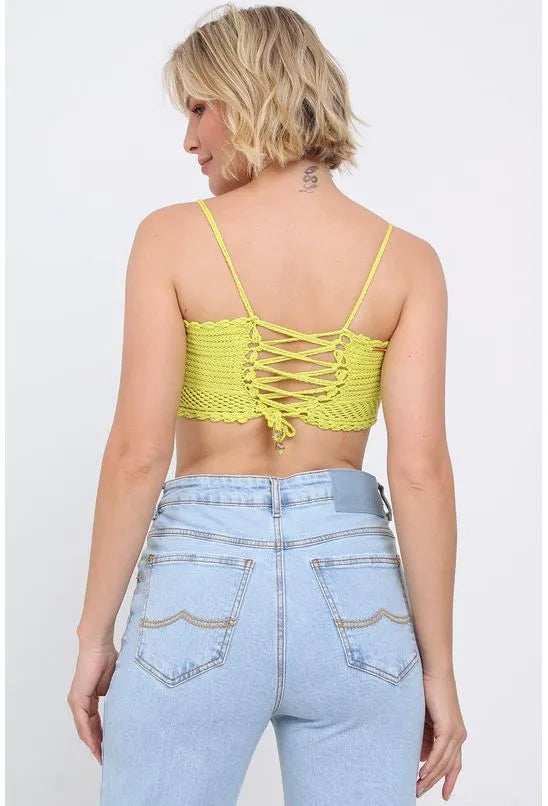 TOP TRICOT CROPPED LANÇA PERFUME