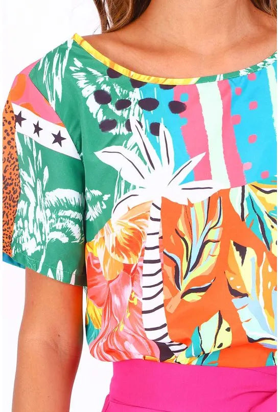BLUSA COSTAS TELA NYLON MERCATTO