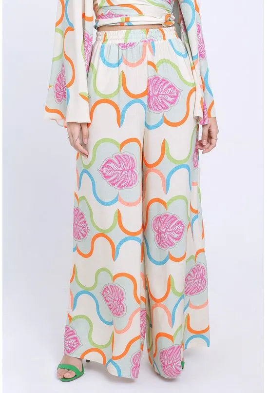 CALÇA PANTALONA JARDIM DO ÉDEN PEQUIÁ