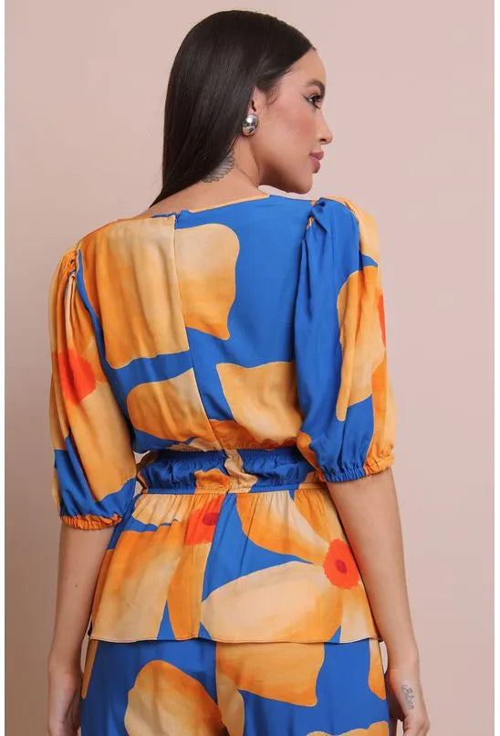BLUSA FLOR DE JENIPAPO PEQUIÁ