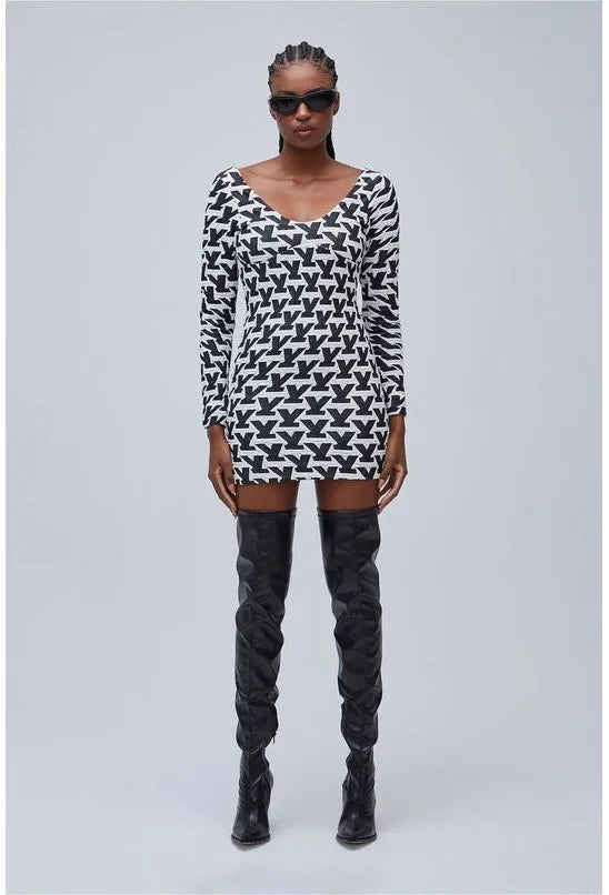 VESTIDO CURTO MANGA LONGA JEANSLOSOPHY