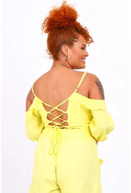 CROPPED BABADO MERCATTO