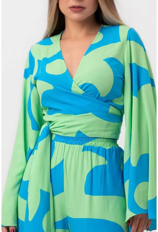 BLUSA CROPPED BRISA MARINHA PEQUIÁ