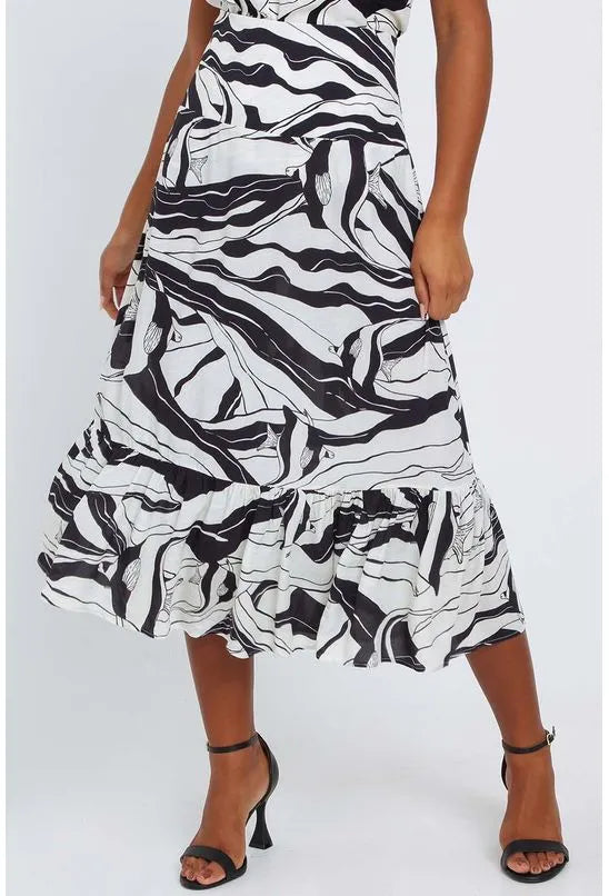 SAIA MIDI ESTAMPADA FORUM