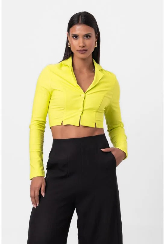 BLAZER FENDA VERDE LIMA LABRAVA