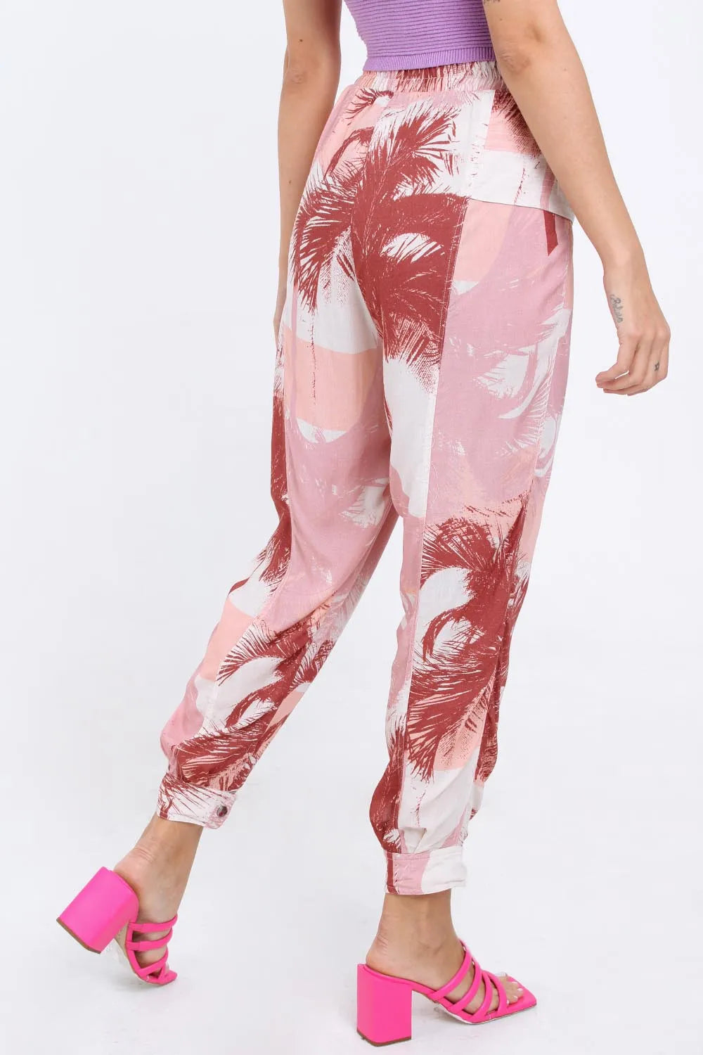 CALÇA PESPONTOS COQUEIRO ALL IS LOVE