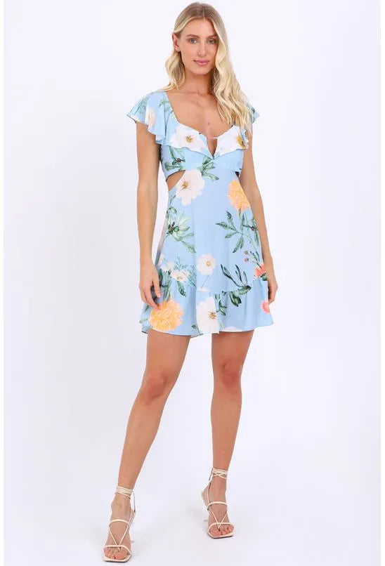 VESTIDO CURTO ROMANTIZAR PEQUIÁ