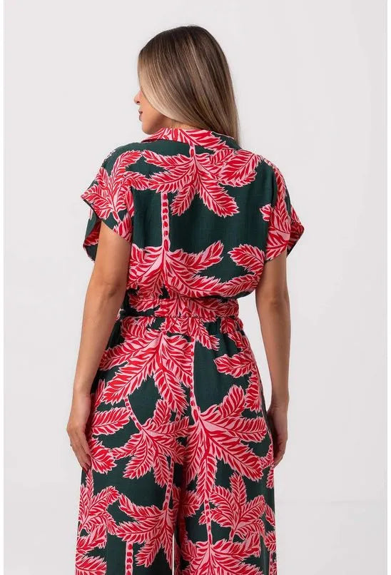 BLUSA TRANSPASSADA BRILHO DA SELVA PEQUIÁ