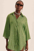 CAMISA ALONGADA ESTAMPADA LANÇA PERFUME