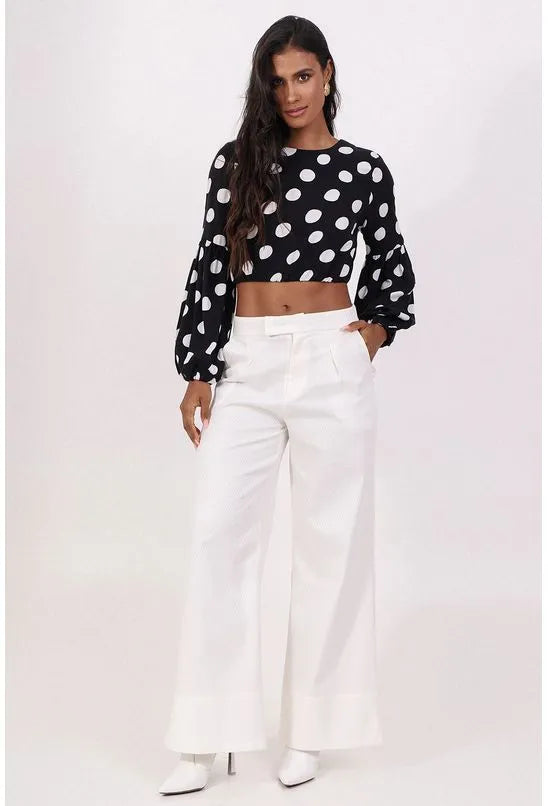 BLUSA CROPPED ARPOADOR PEQUIÁ