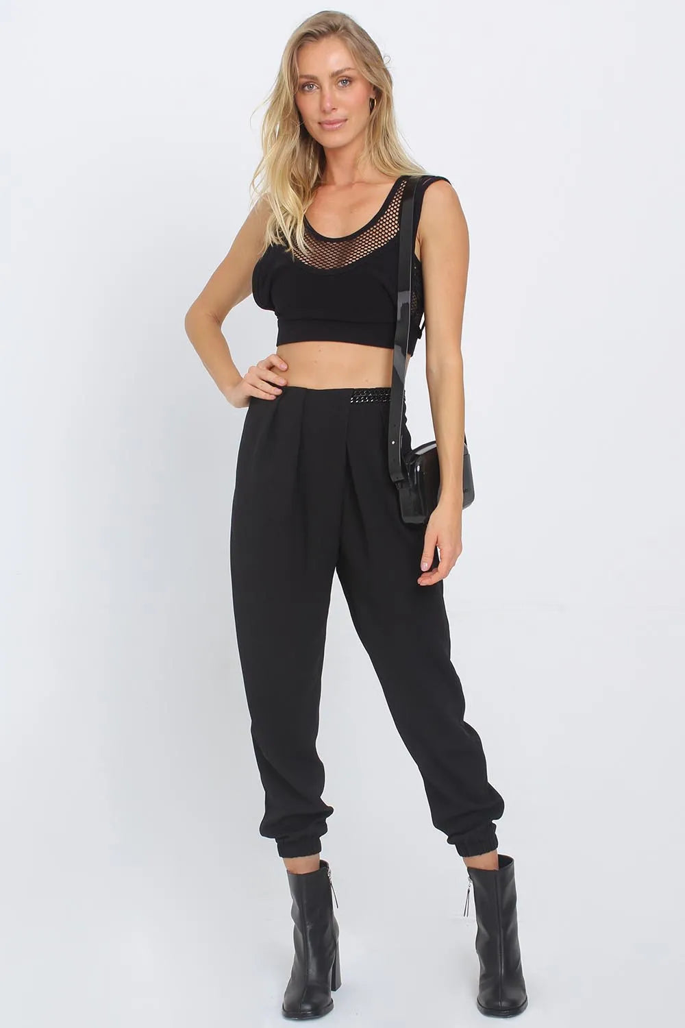 BLUSA GRID JOHN JOHN