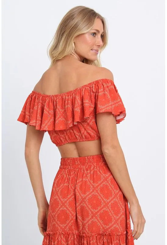 BLUSA OMBRO A OMBRO LUXOR PEQUIÁ