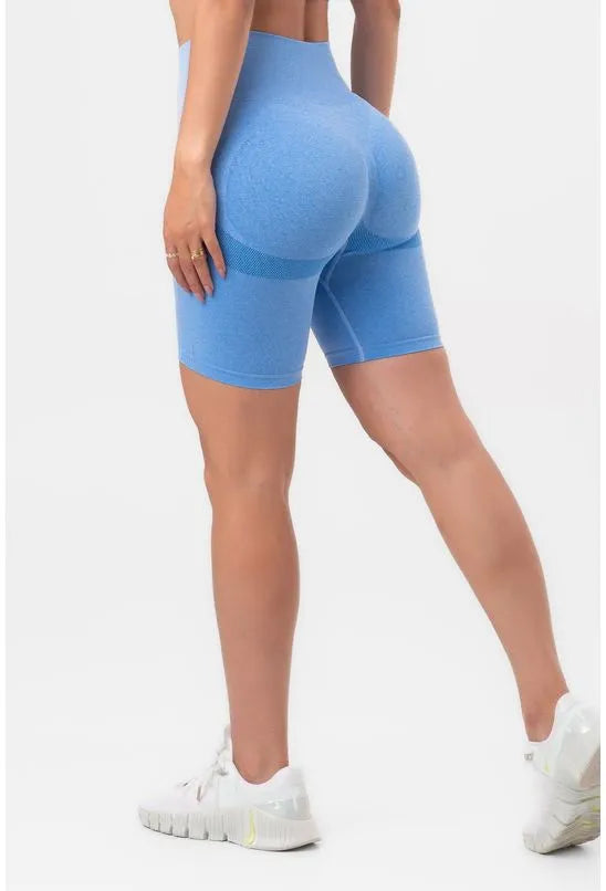 SHORT FITNESS ACTIVE MAX CURVAS AZUL BABADOTOP