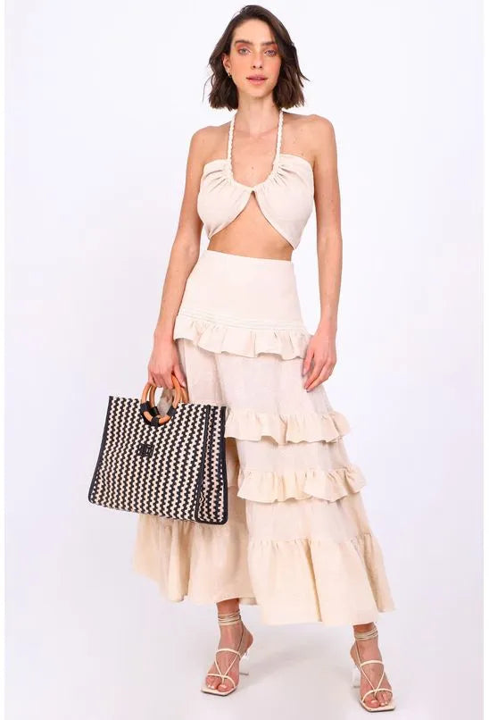 BLUSA TOMARA QUE CAIA LANÇA PERFUME