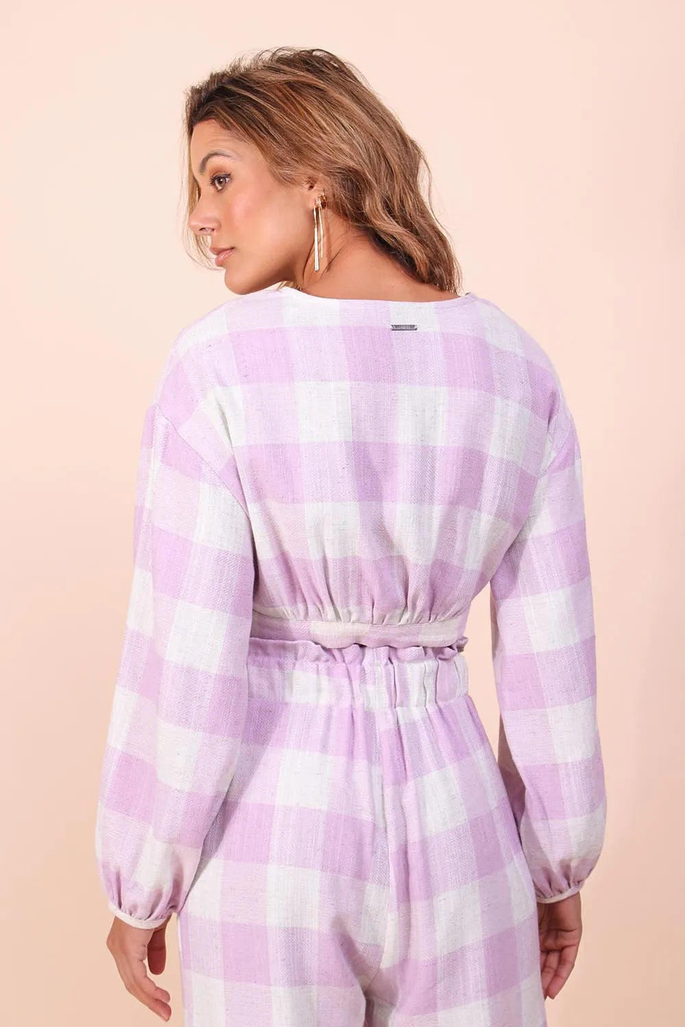 BLUSA LINHO XADREZ FORUM