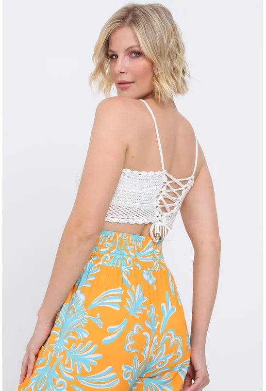 TOP TRICOT CROPPED LANÇA PERFUME