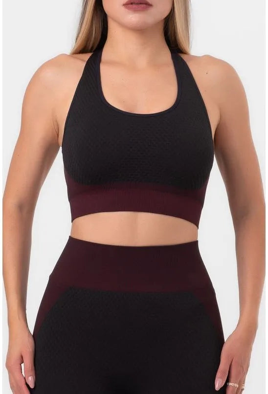 TOP FITNESS ESSENTIAL ACTIVE PRETO E ROXO BABADOTOP