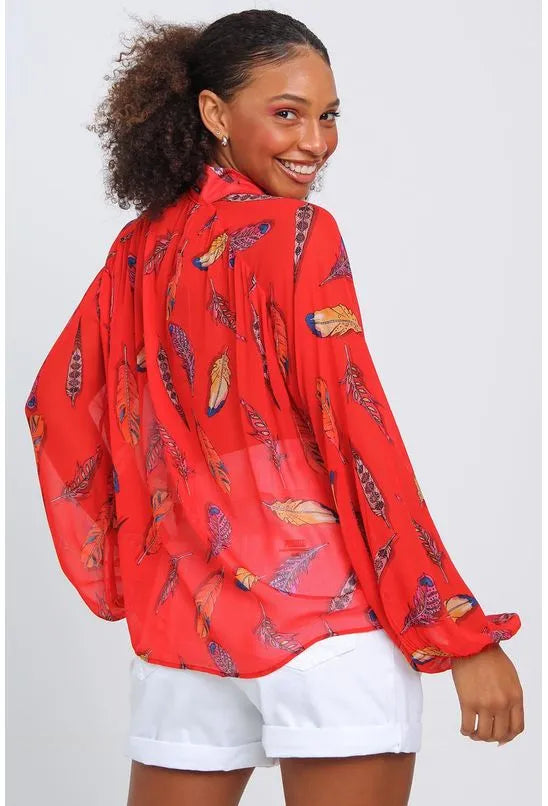 BLUSA ESTAMPADA FORUM