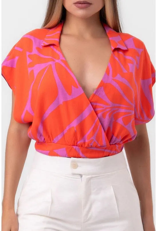 BLUSA TRANSPASSADA EXPLOSÃO SOLAR PEQUIÁ