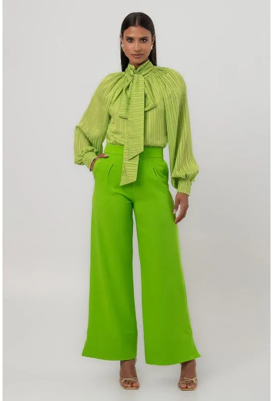 CALÇA ALFAIATARIA MAÇÃ VERDE LABRAVA